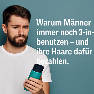 Deine Haare sind nicht dein Auto: Warum 3-in-1 keine Lösung ist.