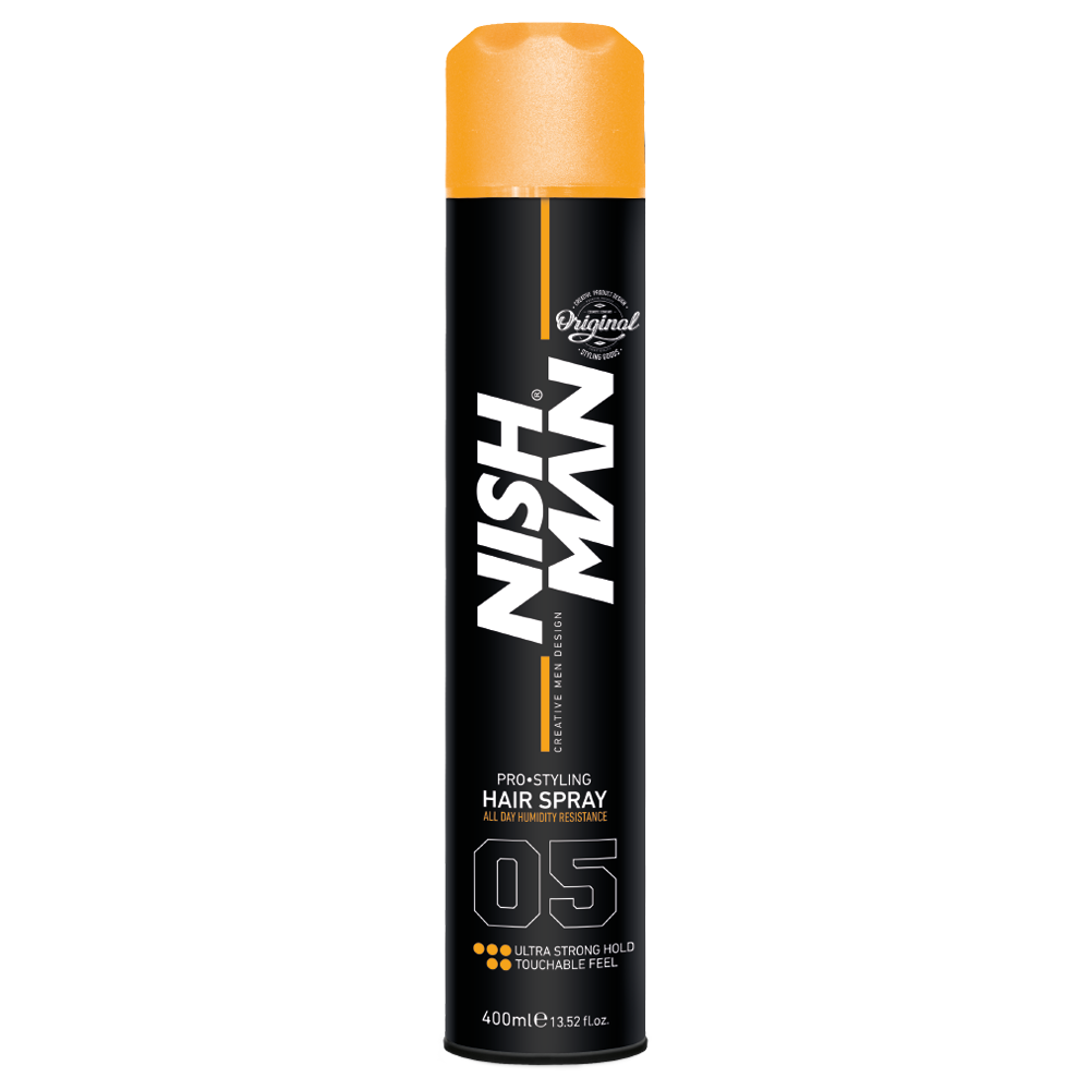NISHMAN 05 Hair Spray ULTRA Strong für Hochsteckfrisuren 400 ml