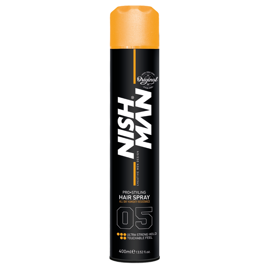 NISHMAN 05 Hair Spray ULTRA Strong für Hochsteckfrisuren 400 ml