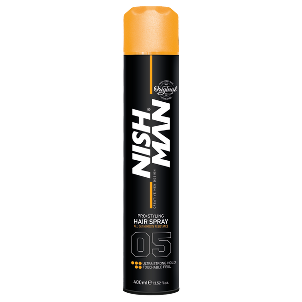 NISHMAN 05 Hair Spray ULTRA Strong für Hochsteckfrisuren 400 ml