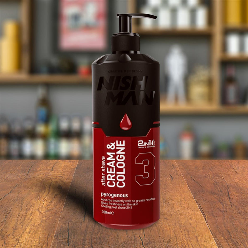 NISHMAN 03 After Shave Cream & Cologne - Pyrogenous 200 ml