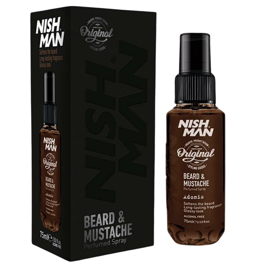 NISHMAN Bart Parfum Spray - Adonis 75 ml - braun