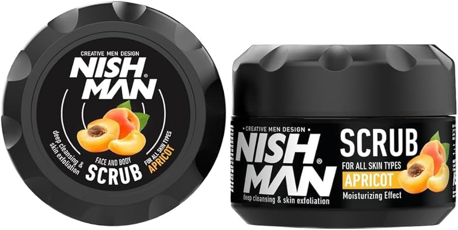 NISHMAN Gesichtspeeling Aprikose Scrub Dose 300ml
