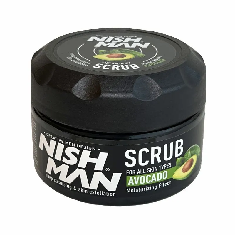 NISHMAN Gesichtspeeling Avocado Scrub Dose 300ml