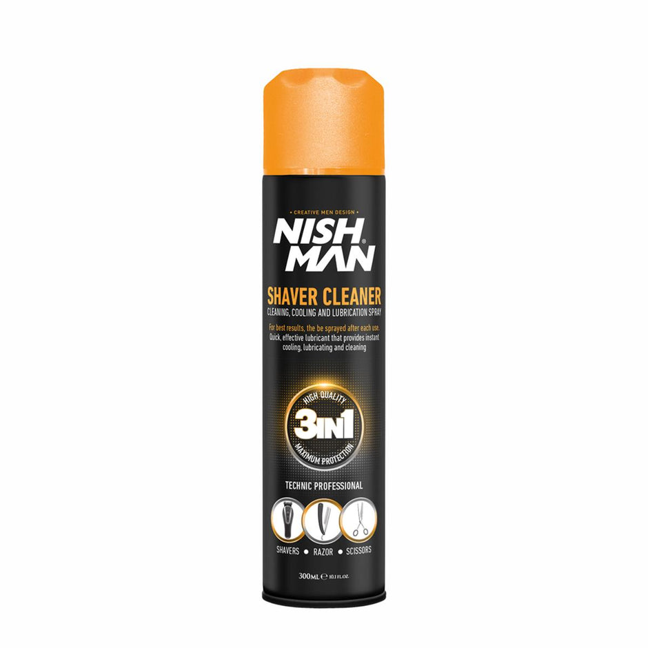 NISHMAN 3 in1 Shaver Cleaner Spray 300 ml