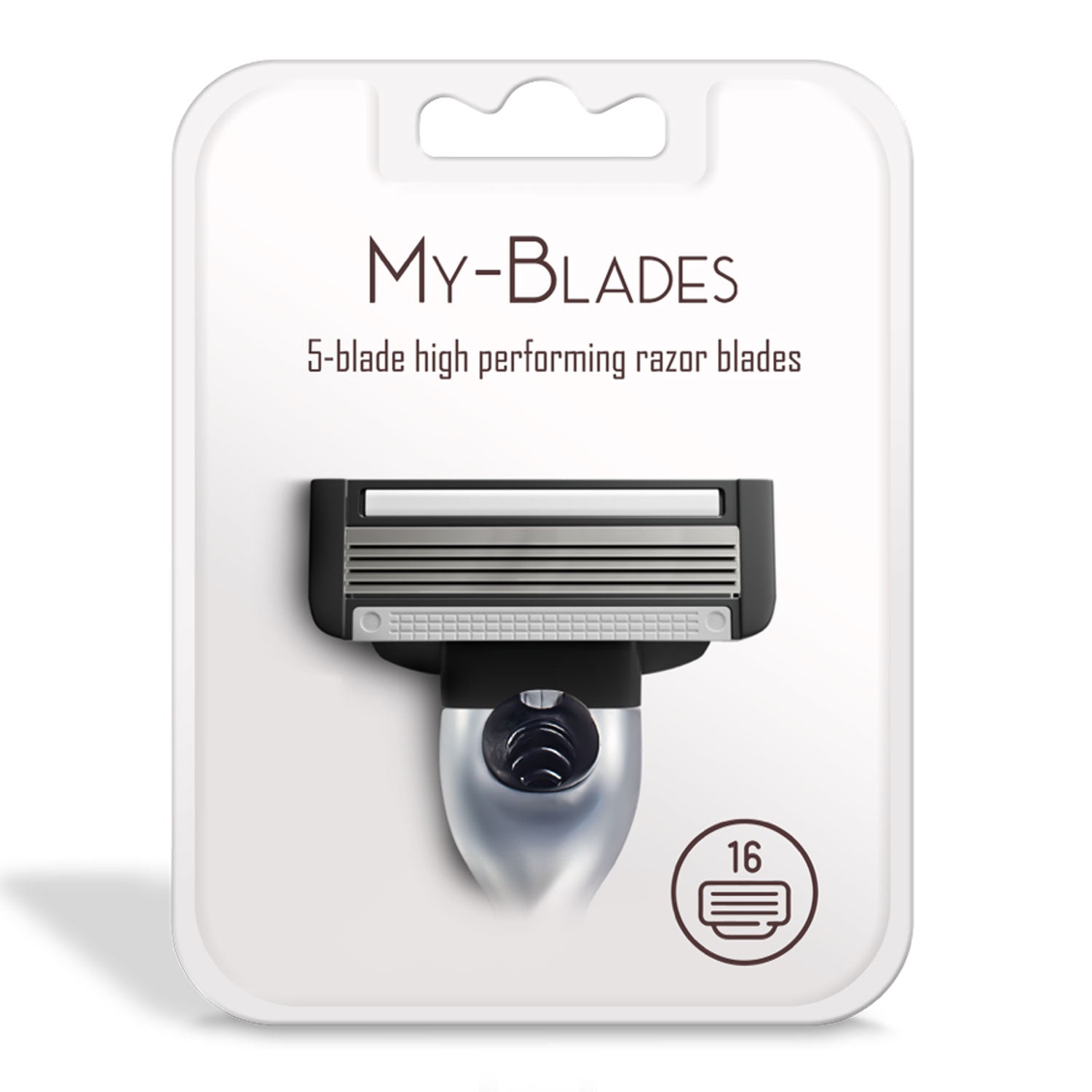 My-Blades Rasierklingen für Gillette Mach3, 16 Ersatzklingen
