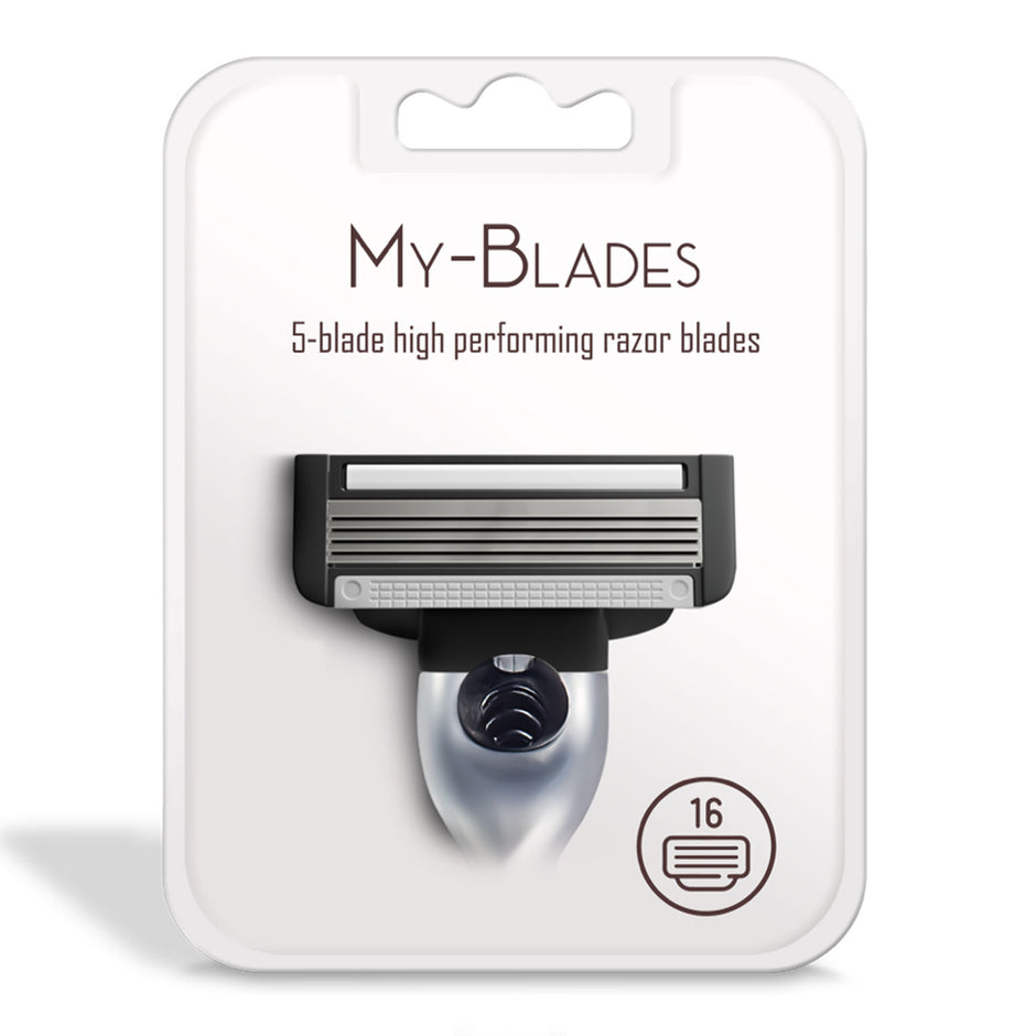 My-Blades Rasierklingen für Gillette Mach3, 16 Ersatzklingen