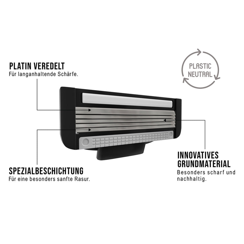 My-Blades Rasierklingen für Gillette Mach3, 16 Ersatzklingen