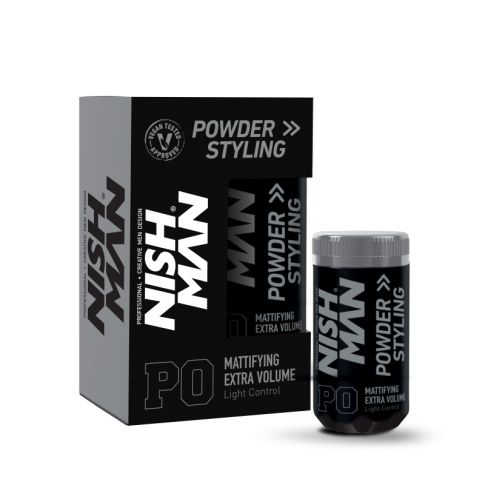 NISHMAN P0 Mattifying Extra Volumen Powder Styling 20g