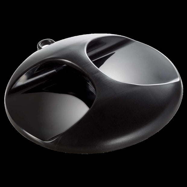 Profi Kabinett Spiegel rund 29 cm schwarz