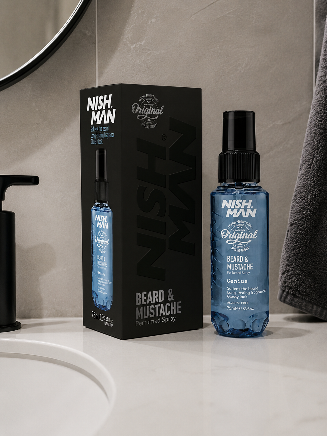NISHMAN Bart Parfum Spray Set - Adonis & Genius