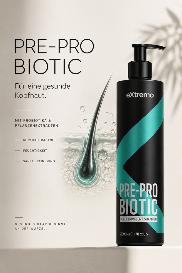 Extremo PRE-PRO BIOTIC Shampoo Detox Trivalent Shampoo 500 ml