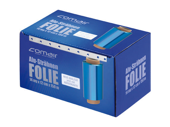Comair Alufolie 14µ blau 12cmx150m Rolle