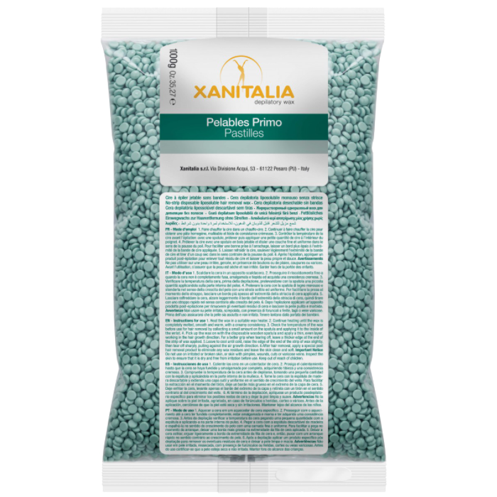 Xanitalia Perlen Wax Brasilien System grün Aloe Vera 1000g