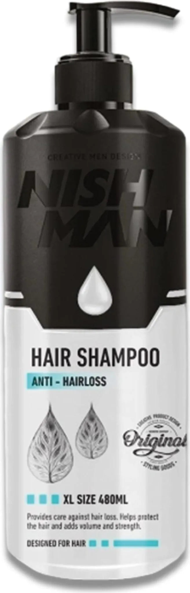 NISHMAN Anti-Haarausfall Shampoo 480 ml