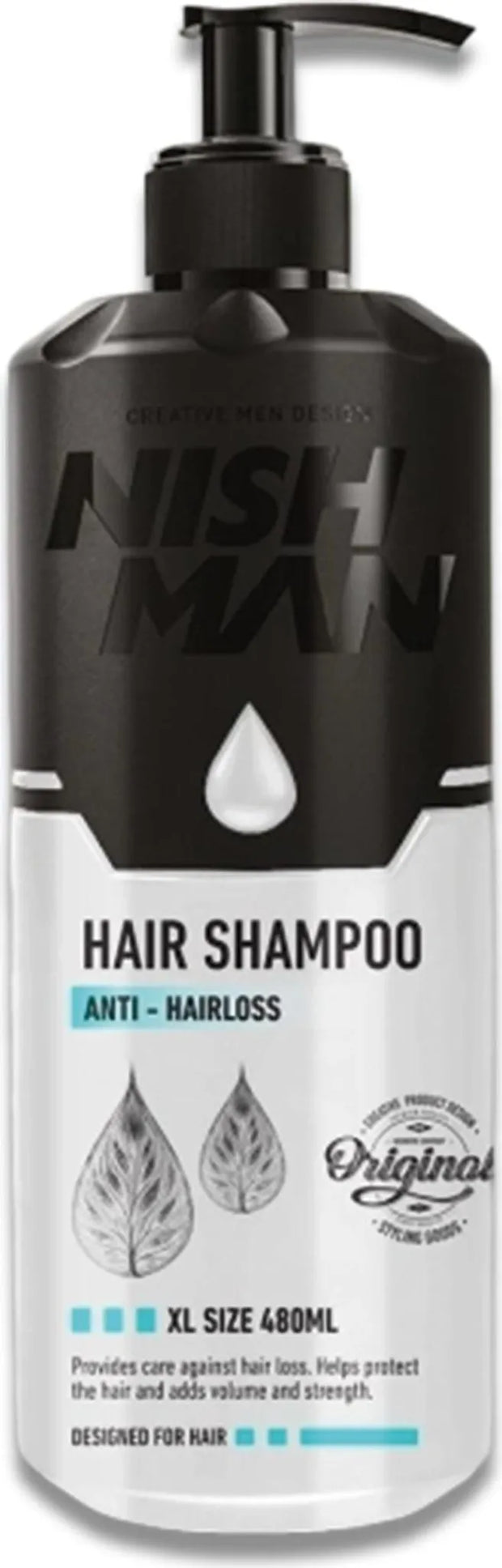 NISHMAN Anti-Haarausfall Shampoo 480 ml