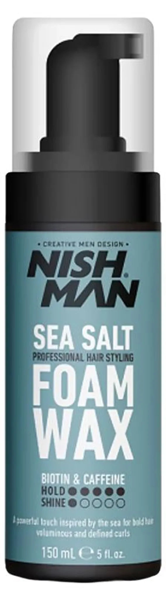NISHMAN Foam Wax Sea Salt Schaumfestiger 150 ml