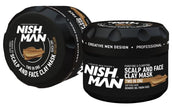 NISHMAN Clay Mask Sculp&Face Deep Cleansing 450g