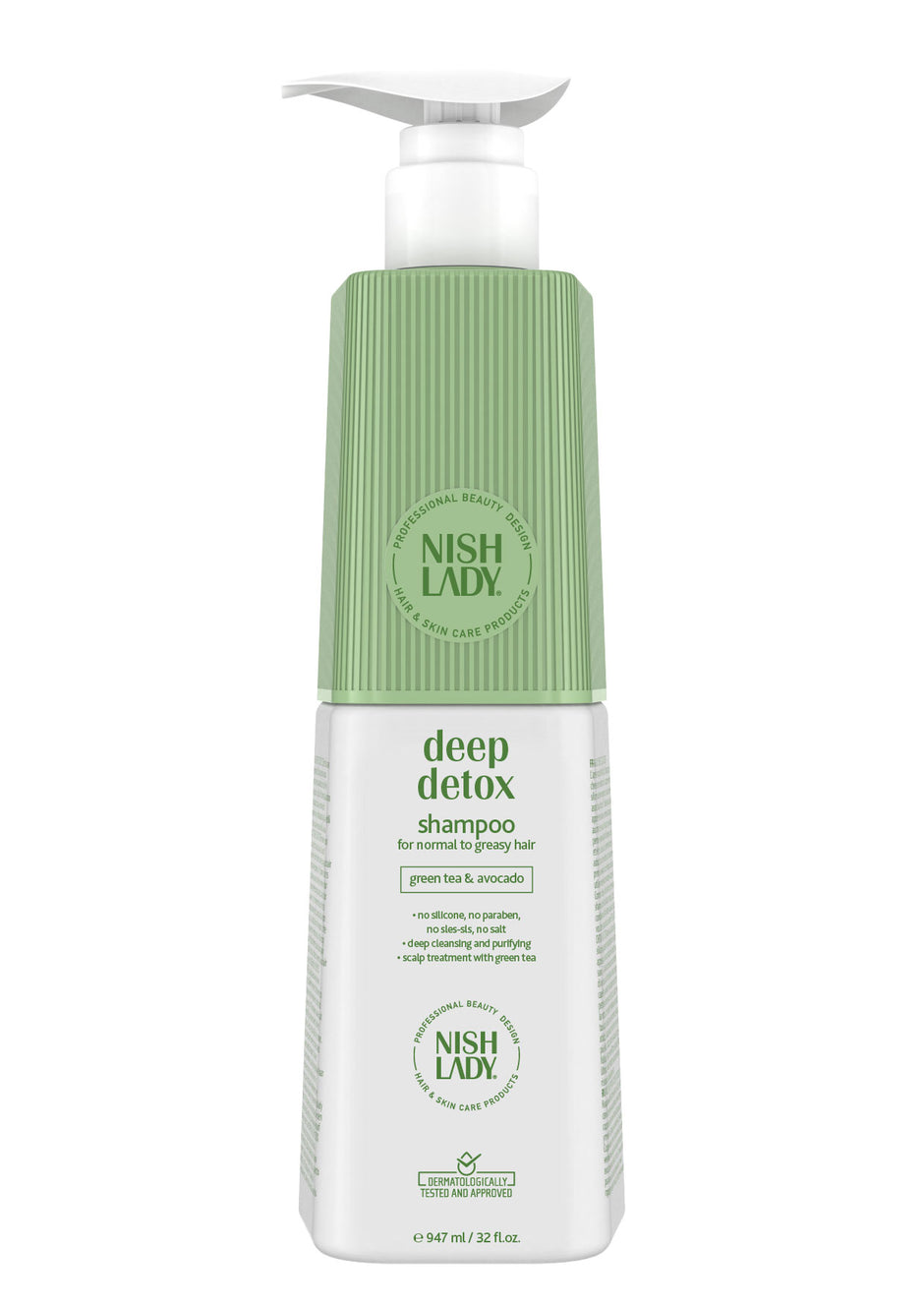 NISHLADY Shampoo Tiefe Detox 947ml