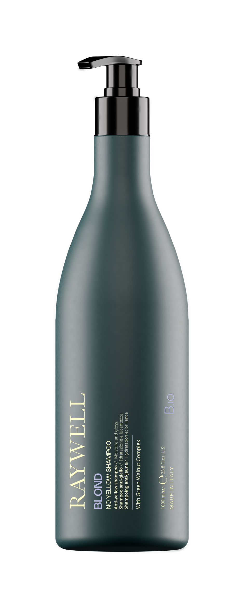 RAYWELL B.IO BLOND NO YELLOW SHAMPOO 1000 ML