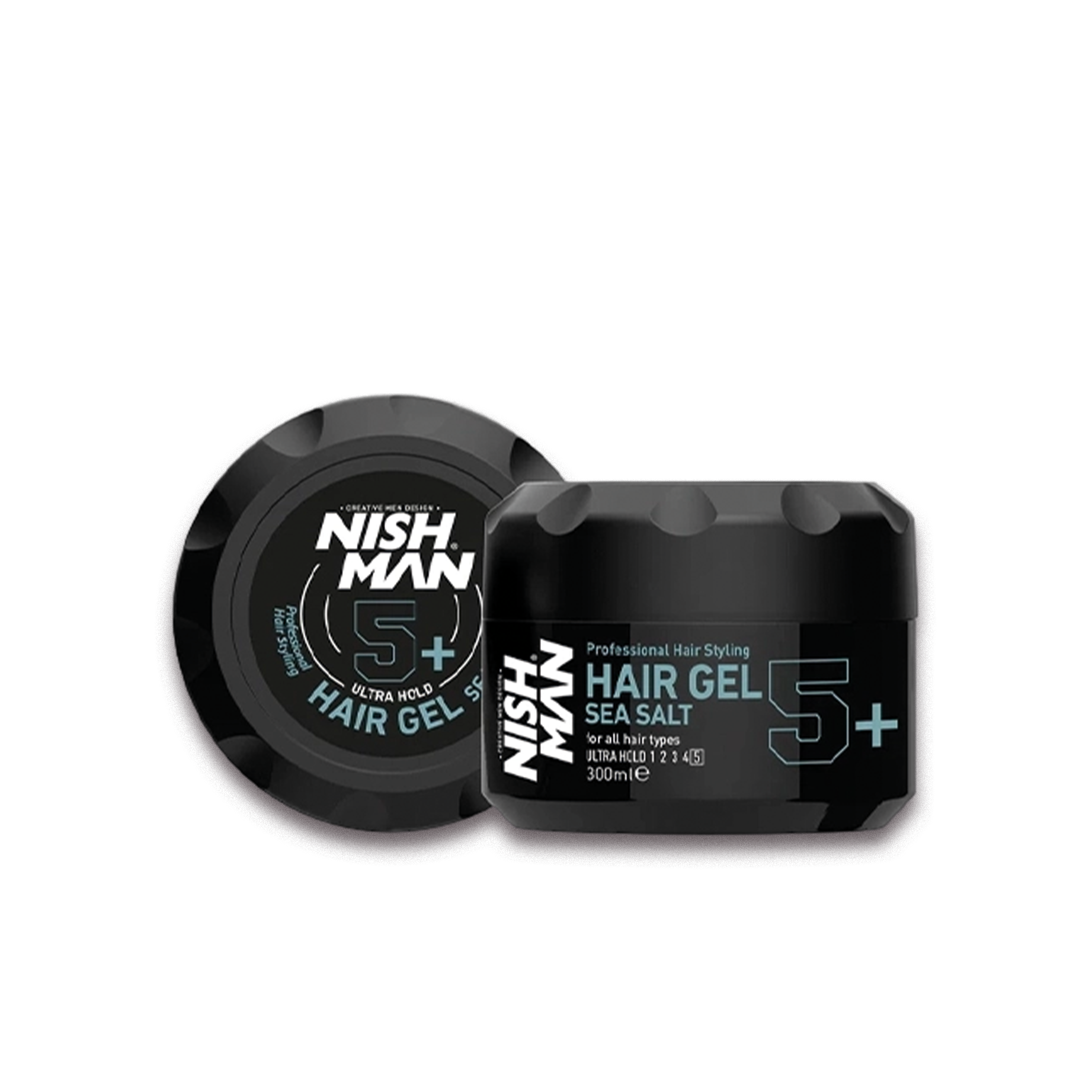NISHMAN Hair Gel 5+ Sea Salt 300ml