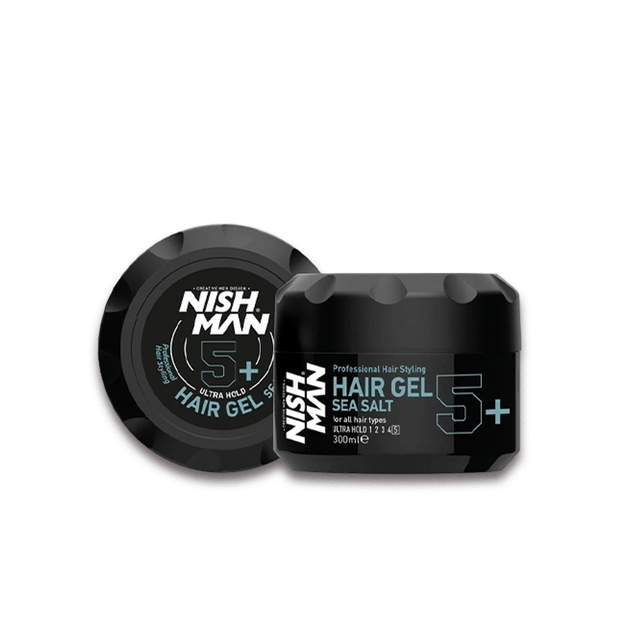 NISHMAN Hair Gel 5+ Sea Salt 300ml