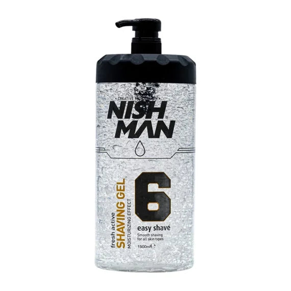 NISHMAN Shaving Gel 6 Easy Shave 1500 ml
