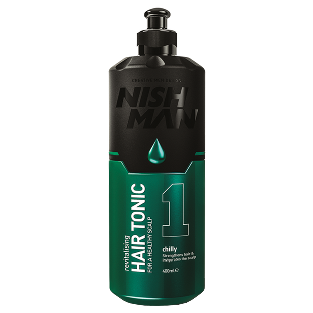 NISHMAN 01 Revitalising Hair Tonic for Scalp 400 ml